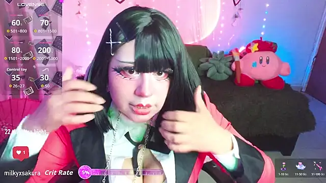 MilkyXSakura online show from 11, 4, 2026