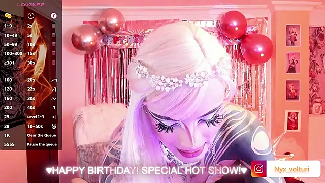 Nyx volturi online show from 7, 12, 2024