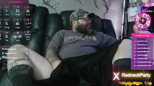 RedneckWants2PlayNow online show from 25, 4, 2026