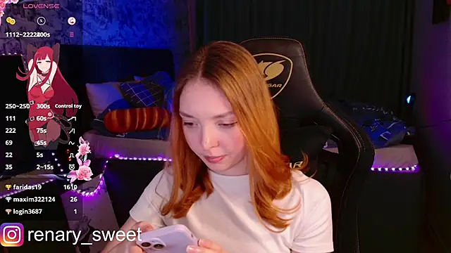 renary sweet online show from 15, 1, 2025