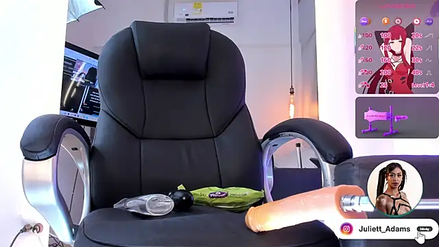 Juliett Adams  online show from 14, 12, 2025