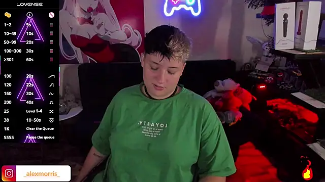  AlexMorris online show from 6, 11, 2025