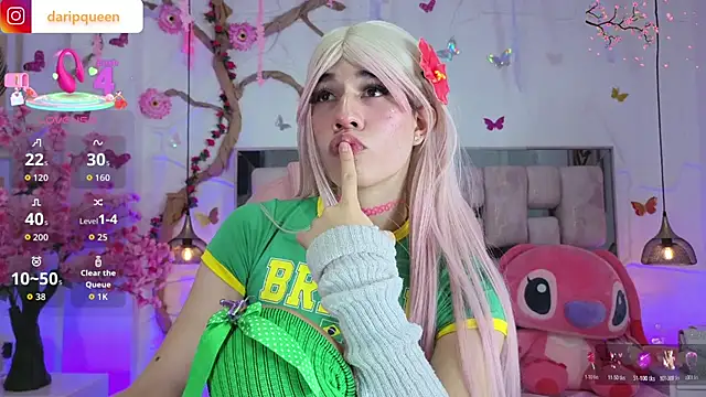 DaripQueen online show from 9, 4, 2026