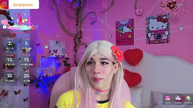 DaripQueen online show from 23, 2, 2026