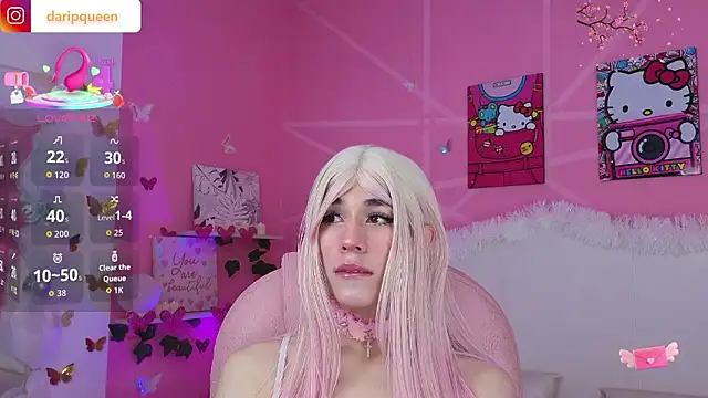 DaripQueen online show from 12, 1, 2026