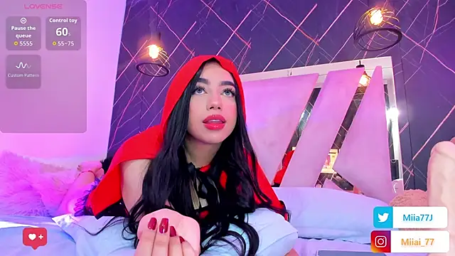 Snapshot of Miia77_ chatting on 17, 1, 2026 Miia77 online show from 17, 1, 2026