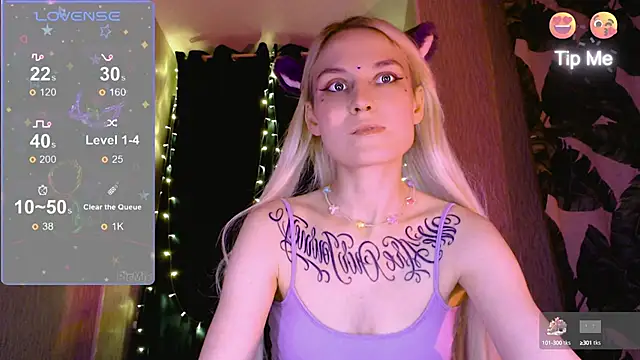 mischellemeow13 online show from 10, 9, 2025