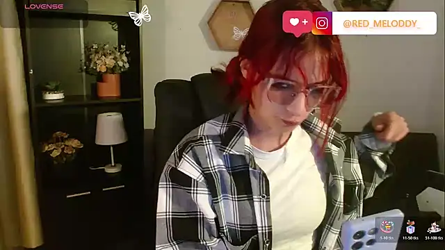 Snapshot of RedMeloddy chatting on 6, 5, 2026 RedMeloddy online show from 6, 5, 2026