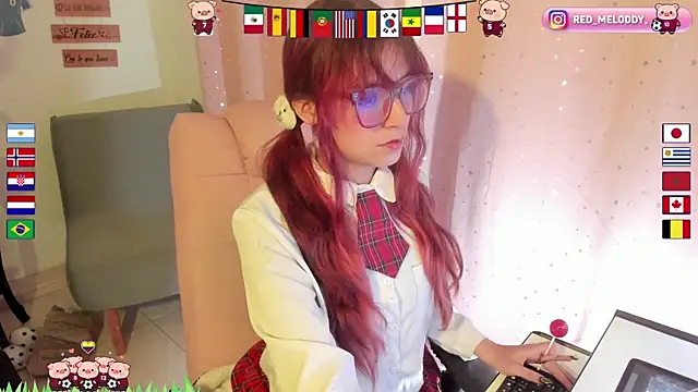 RedMeloddy online show from 9, 7, 2026