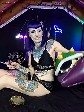 Purple Coffin666 online show from 21, 3, 2025
