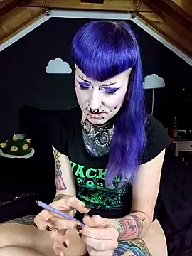 Purple Coffin666 online show from 28, 2, 2025