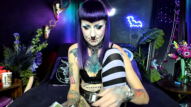 Purple Coffin666 online show from 10, 9, 2025