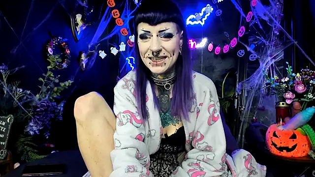 Purple Coffin666 online show from 22, 11, 2025