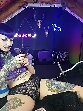 Purple Coffin666 online show from 18, 3, 2025
