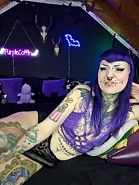 Purple Coffin666 online show from 18, 3, 2025