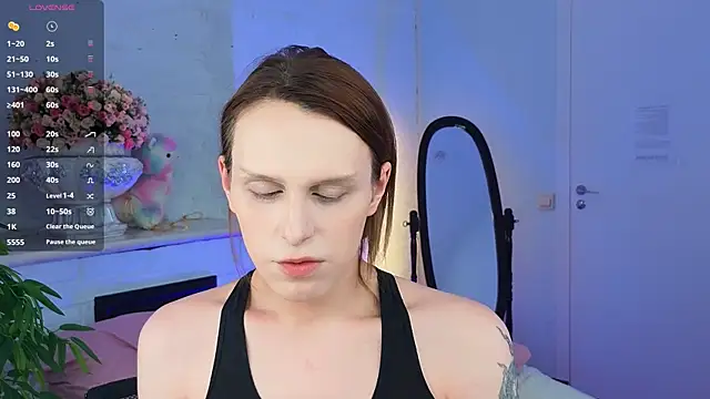 Snapshot of _yourFoxy_ chatting on 10, 1, 2025 yourFoxy online show from 10, 1, 2025