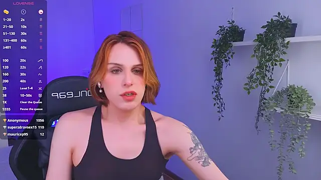 Snapshot of _yourFoxy_ chatting on 7, 2, 2025 yourFoxy online show from 7, 2, 2025