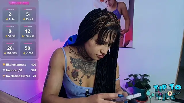 Snapshot of TinnaDawsom chatting on 16, 2, 2025 TinnaDawsom online show from 16, 2, 2025