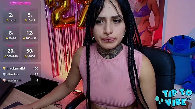 Snapshot of TinnaDawsom chatting on 18, 3, 2025 TinnaDawsom online show from 18, 3, 2025