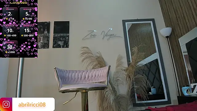 abril ricci online show from 1, 3, 2025
