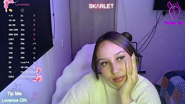 Snapshot of Skarlet_Adams28 chatting on 28, 9, 2025 Skarlet Adams28 online show from 28, 9, 2025