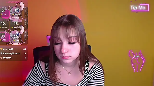 Evelina GG online show from 5, 3, 2025