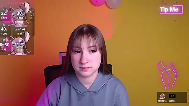 Evelina GG online show from 25, 2, 2025