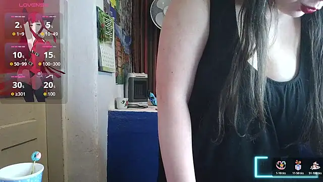 Snapshot of Cora_Maro chatting on 10, 7, 2026 Cora Maro online show from 10, 7, 2026