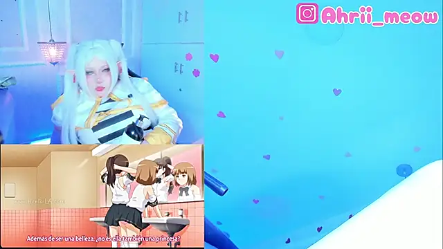 Snapshot of AHRI_LEE chatting on 13, 3, 2025 AHRI LEE online show from 13, 3, 2025