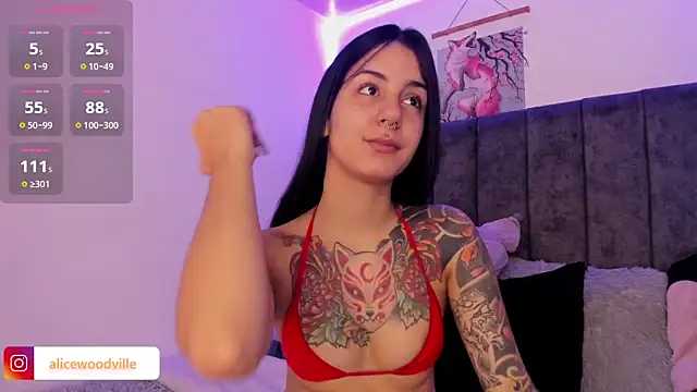 Alice woodville online show from 11, 2, 2025