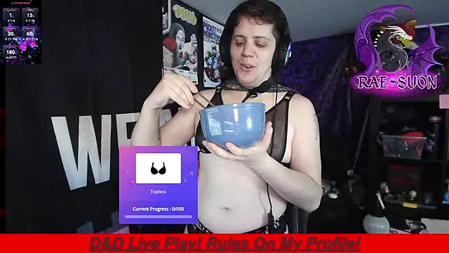 Rae-Suon online show from 7, 11, 2025