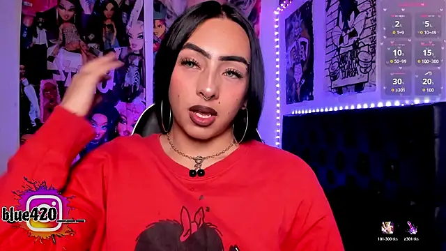 Skyler  blue4 online show from 16, 2, 2026