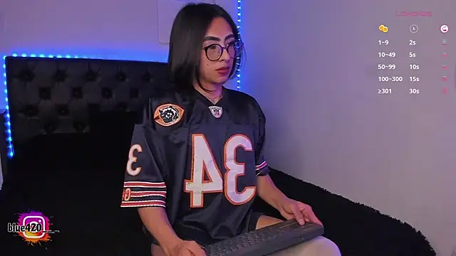 Skyler  blue4 online show from 22, 2, 2025