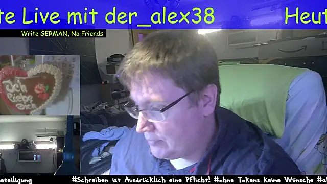 der alex38 online show from 17, 3, 2025