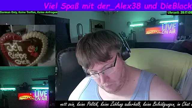 der alex38 online show from 15, 9, 2025