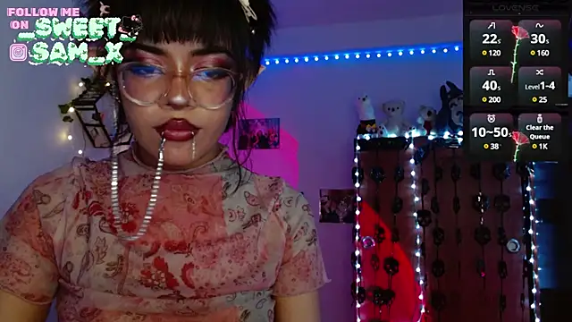 sweet Samx online show from 23, 12, 2024