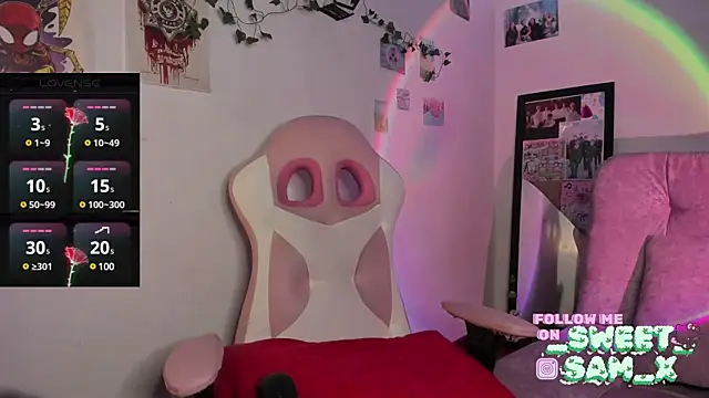 sweet Samx online show from 17, 3, 2025