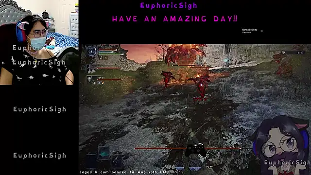 EuphoricSigh online show from 1, 7, 2026