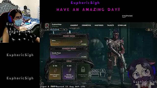 EuphoricSigh online show from 4, 7, 2026