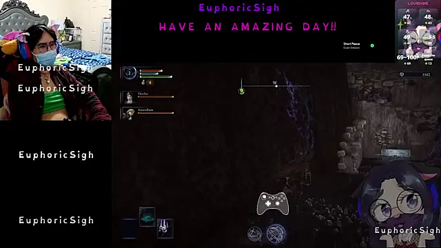 EuphoricSigh online show from 22, 2, 2026