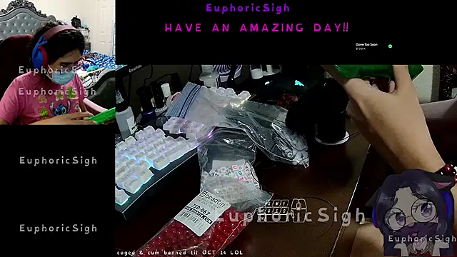 EuphoricSigh online show from 9, 7, 2026
