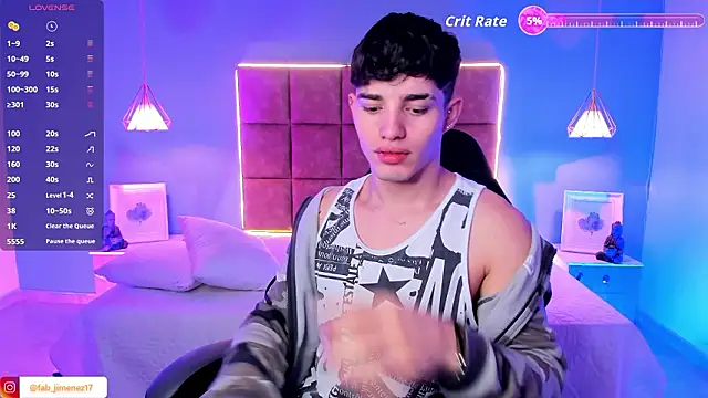 AlejooTwink online show from 19, 2, 2026