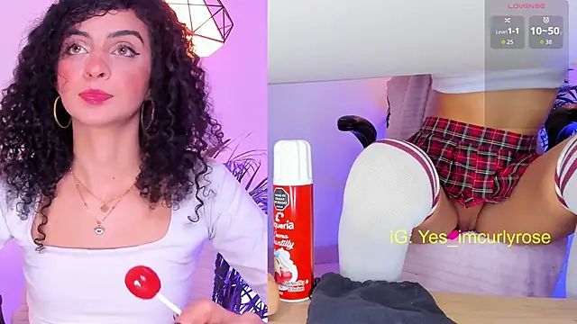 CurlyRose   online show from 8, 11, 2025