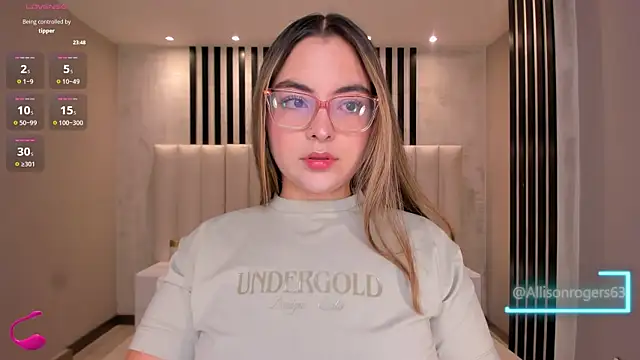 Snapshot of AllisonRogersX chatting on 12, 7, 2026 AllisonRogersX online show from 12, 7, 2026