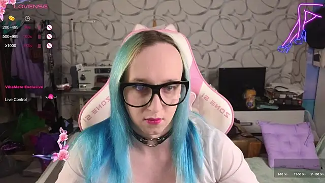 SexyTrixyLove online show from 2, 10, 2025
