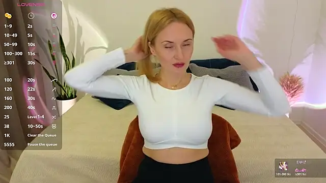 AlisssaRose online show from 9, 1, 2026