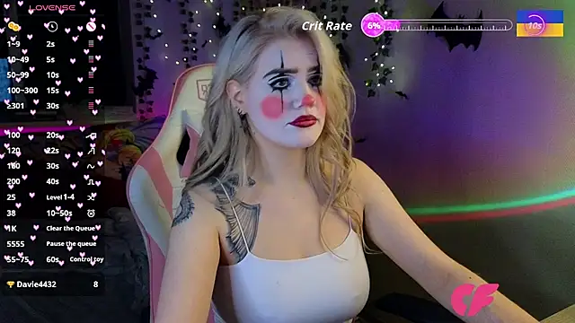 Snapshot of RedVelveten chatting on 31, 10, 2025 RedVelveten online show from 31, 10, 2025