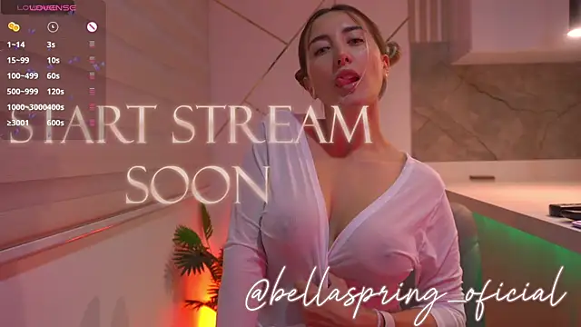 b3llaspringg online show from 8, 2, 2026