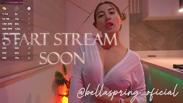 b3llaspringg online show from 4, 4, 2026