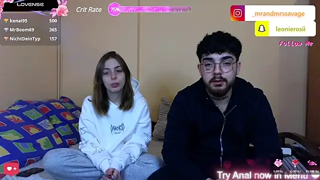 MrAndMrsSavage online show from 12, 2, 2025